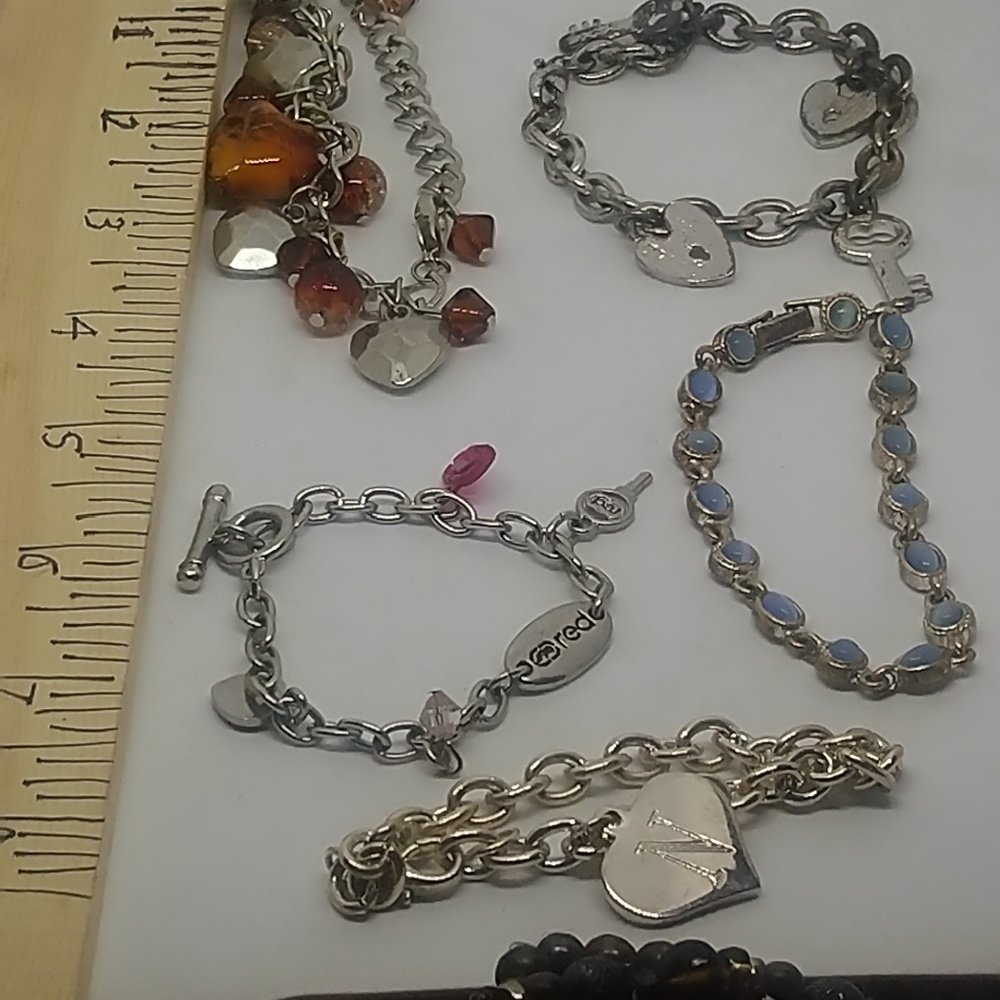 Five bracelets